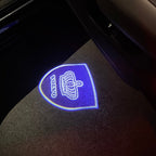 فولفو LOGO PROJECROTR أضواء Nr.86 (كمية 1 = 2 شعار فيلم / 2 أضواء الباب)