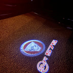 JAGUAR LOGO PROJECROTR LIGHTS Nr.115 (الكمية 1 = 1 مجموعة / 2 أضواء باب)