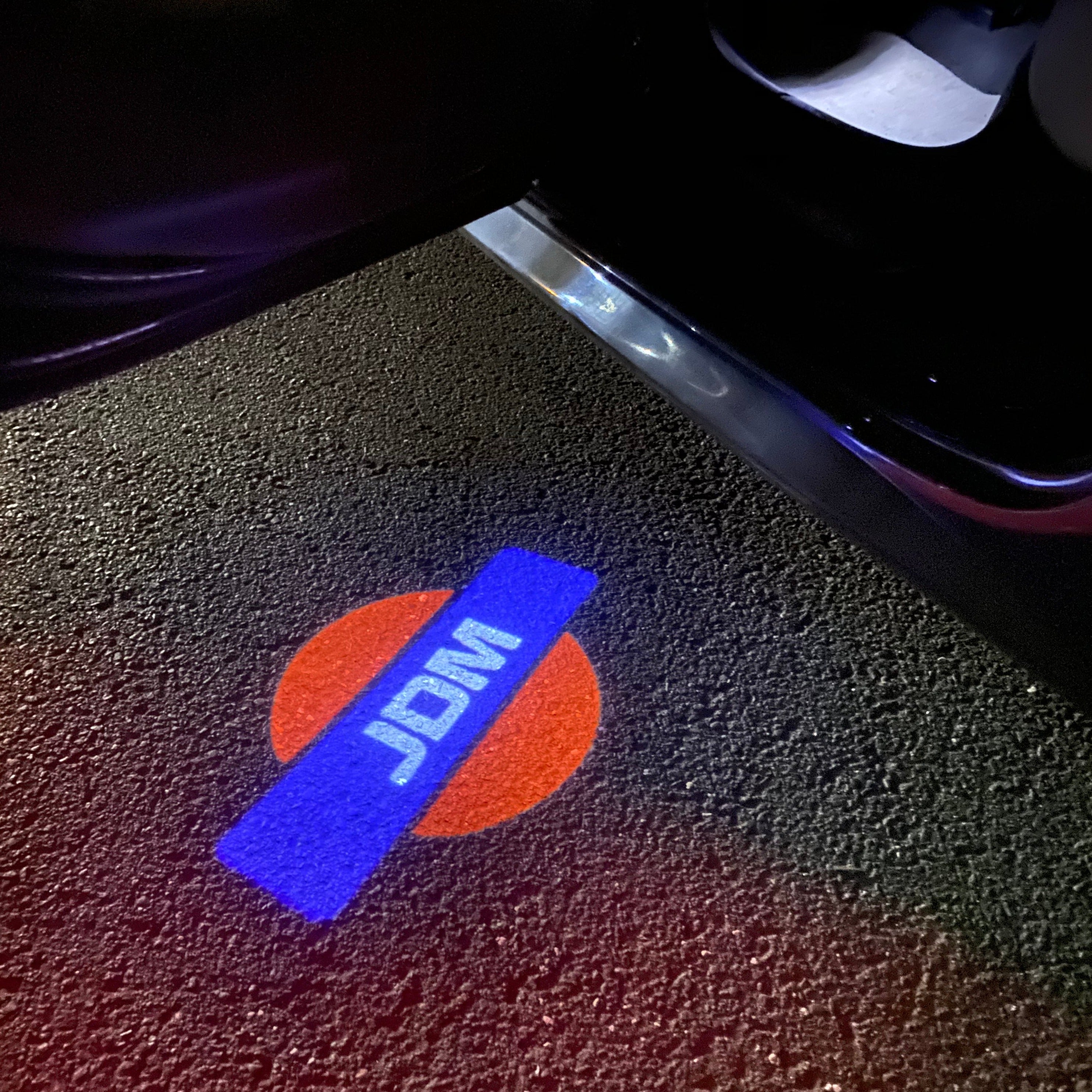 JDM LOGO PROJECTOT LIGHTS Nr.15 (quantity 1 = 1 sets/2 door lights)