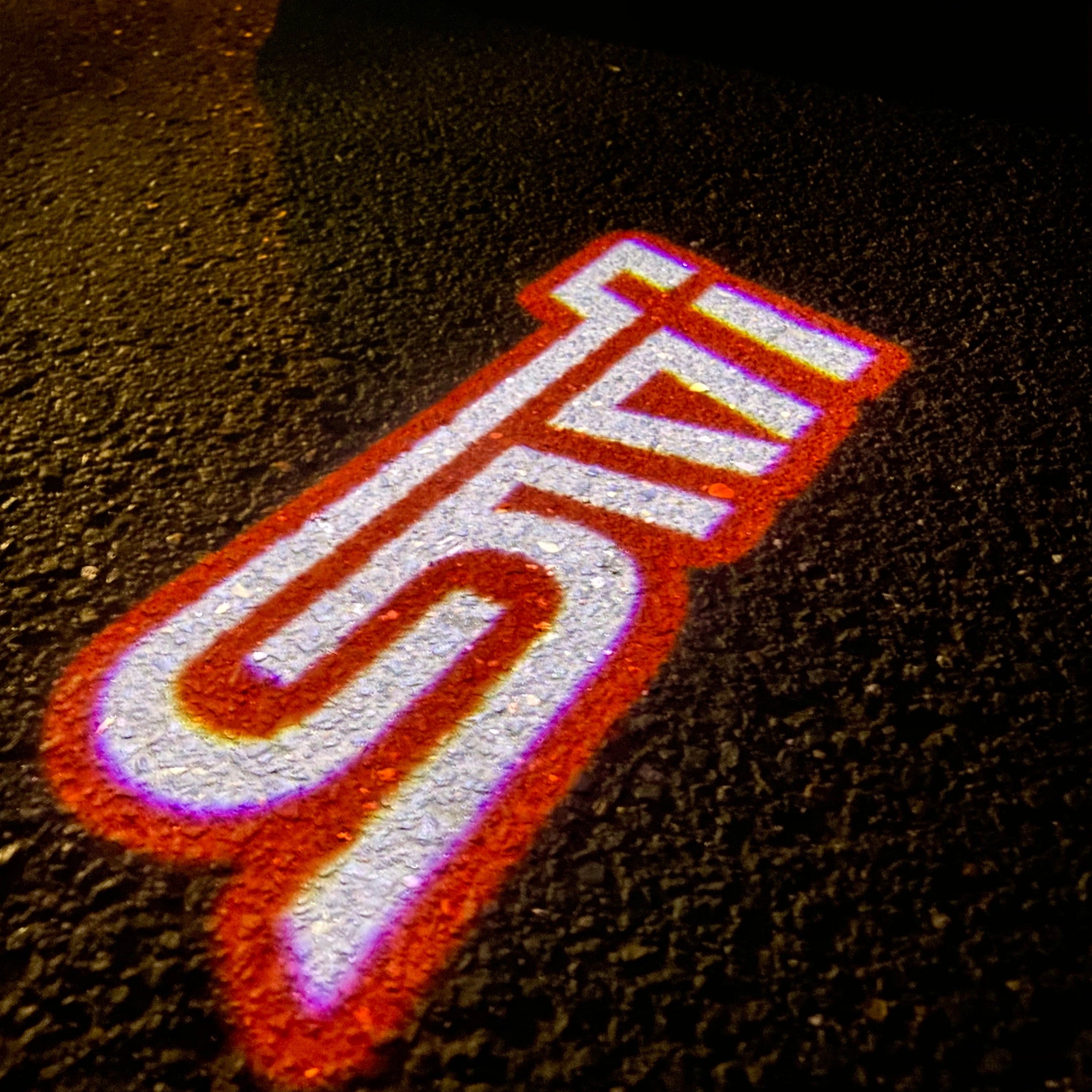 STI  LOGO PROJECROTR LIGHTS Nr.03 (quantity 1 = 1 sets/2 door lights)