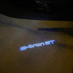 AUDI LOGO PROJECTOT LIGHTS Nr.19 (الكمية 1 = 2 Logo Films /2 أضواء الباب)