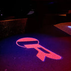 أضواء بروجكتور شعار جاكوار رقم 35 (الكمية 1 = 1 مجموعة / 2 أضواء باب)