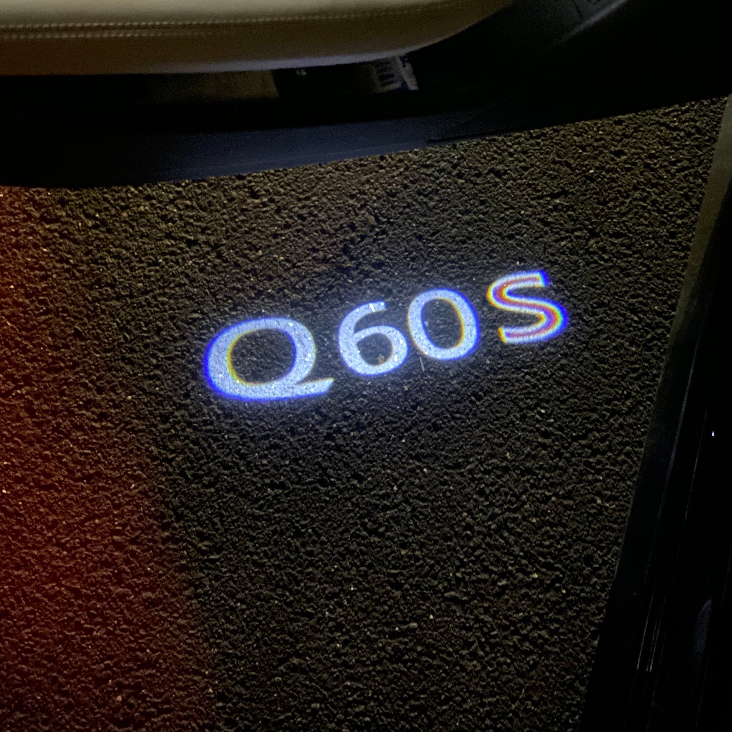 INFINITI Q60 S LOGO PROJECROTR LIGHTS Nr.03 (quantity 1 = 1 sets/2 door lights)
