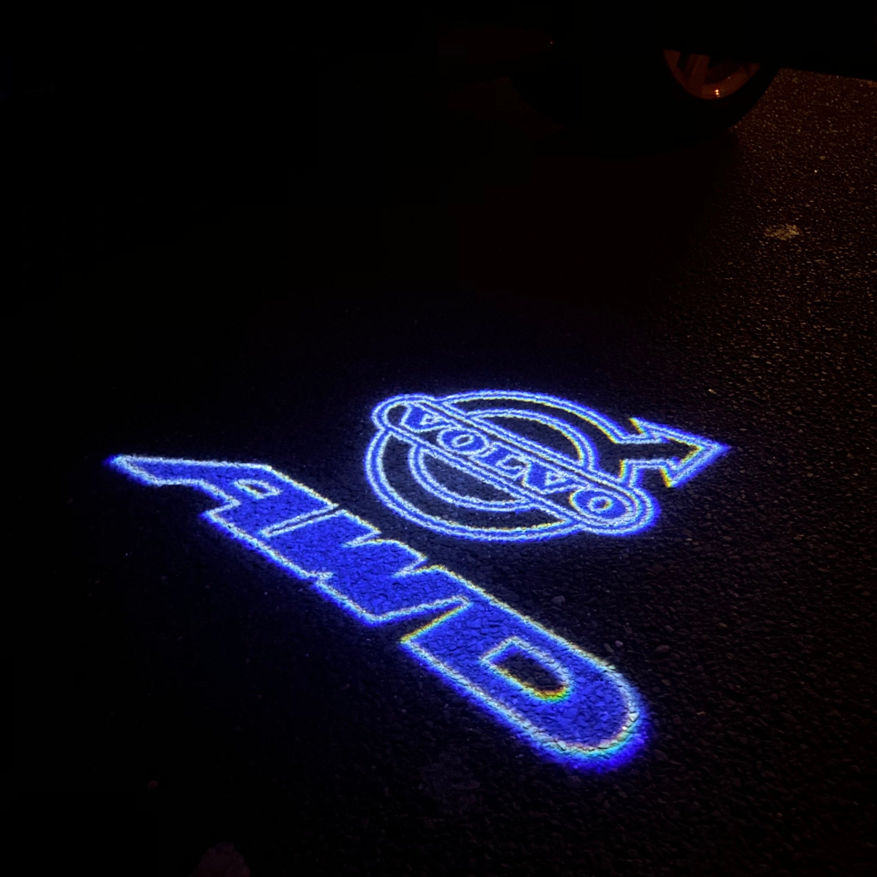 Volvo AWD LOGO PROJECROTR LIGHTS Nr.64 (quantity  1 =  2 Logo Film /  2 door lights)