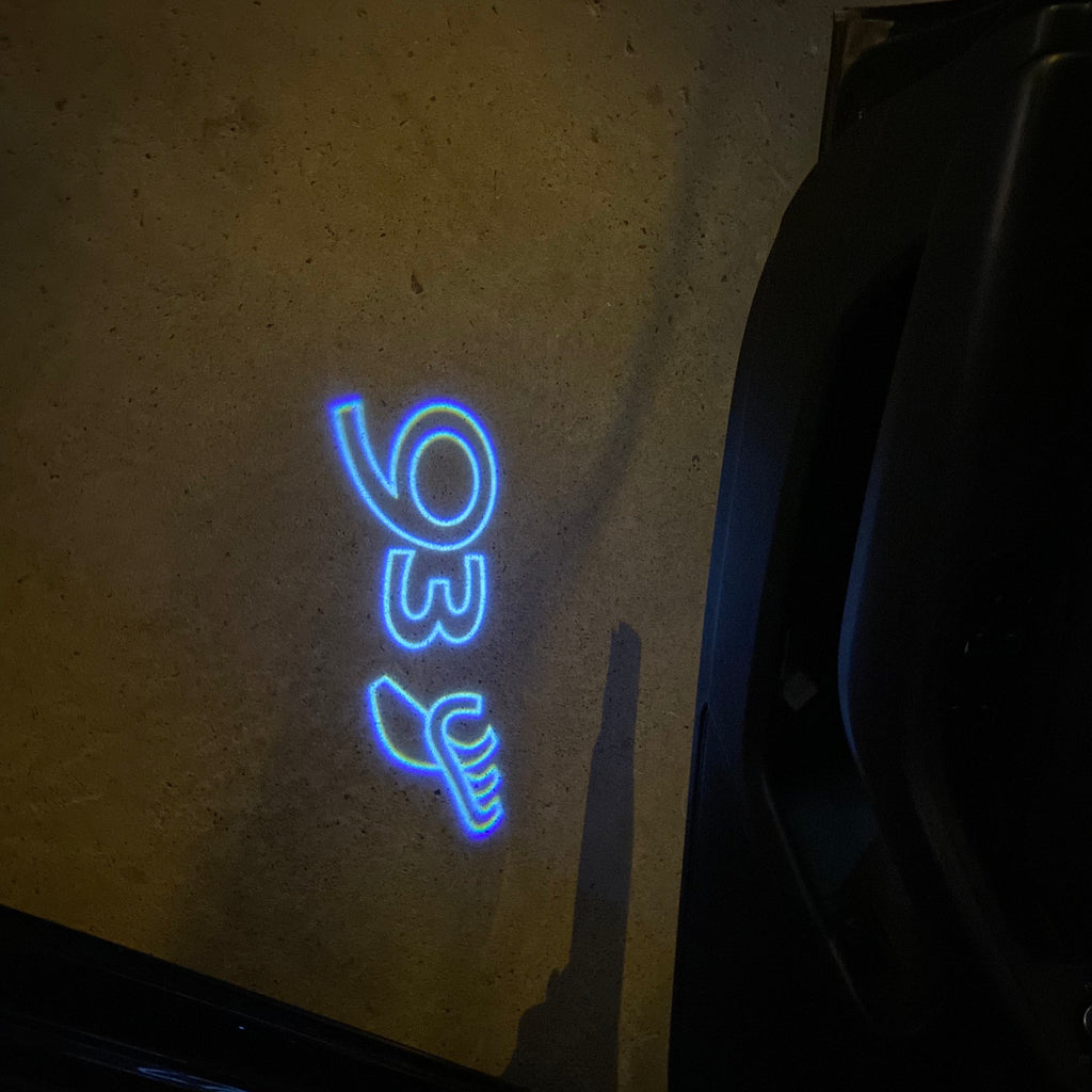 أوبل INSignia LOGO PROJECROTR أضواء Nr.02 (كمية 1 = 1 مجموعات / 2 أضواء الباب)