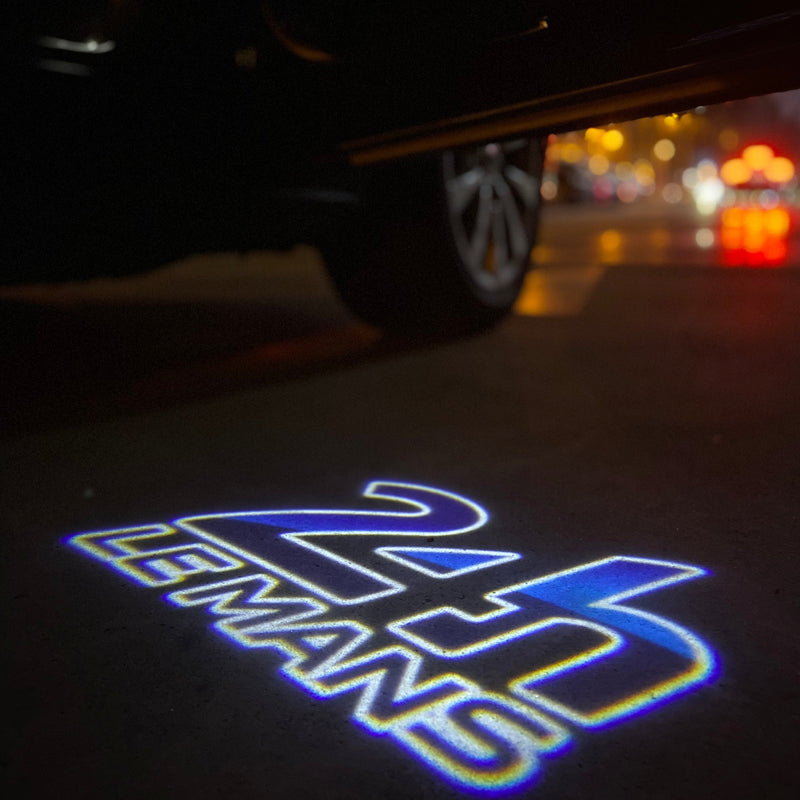 24h LE MANS Logo door lights Nr.19G2 (quantity 1 = 2 Logo Films /2 door lights）Automobile Racing & Culture