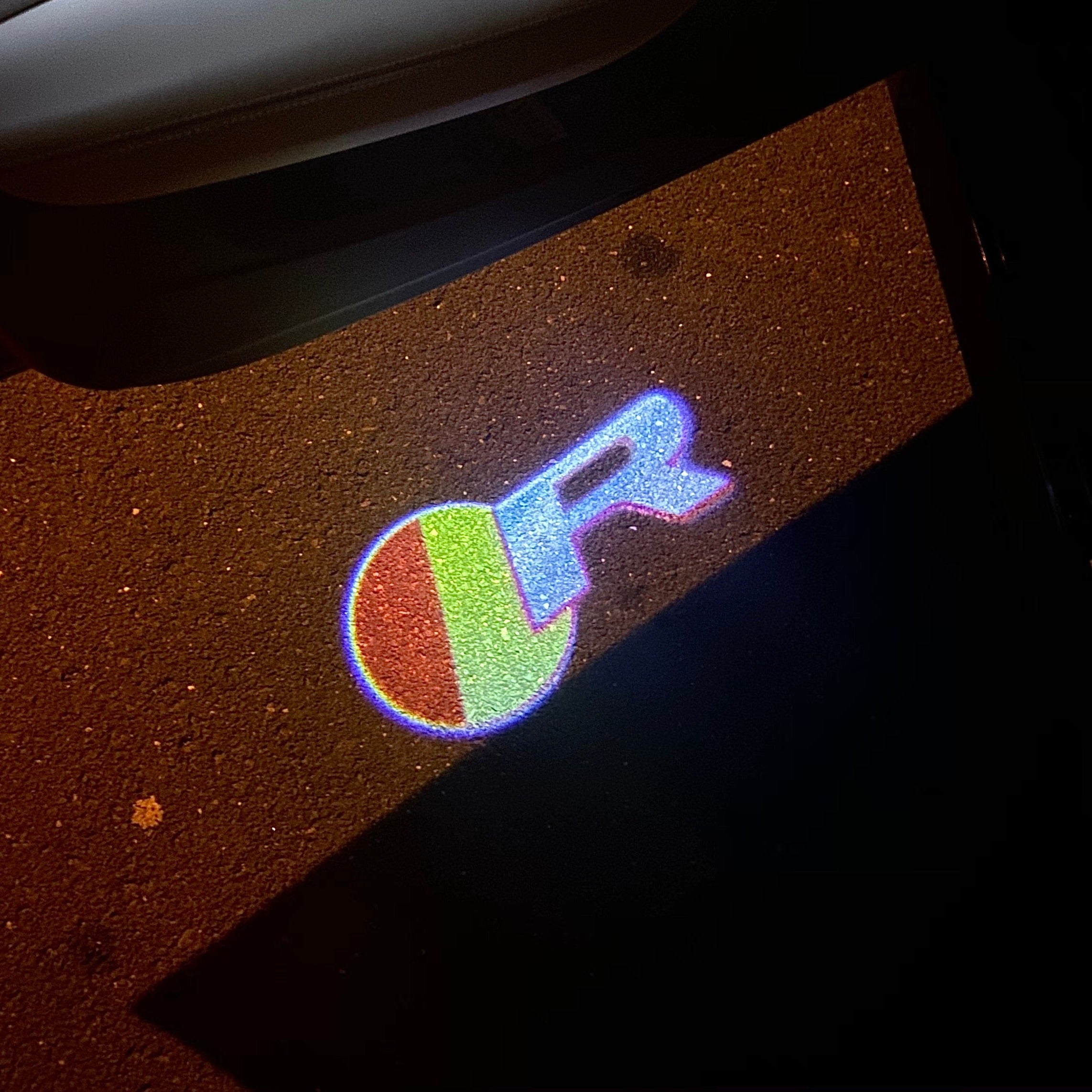 JAGUAR LOGO PROJECROTR LIGHTS Nr.42 (الكمية 1 = 1 مجموعة / 2 أضواء باب)