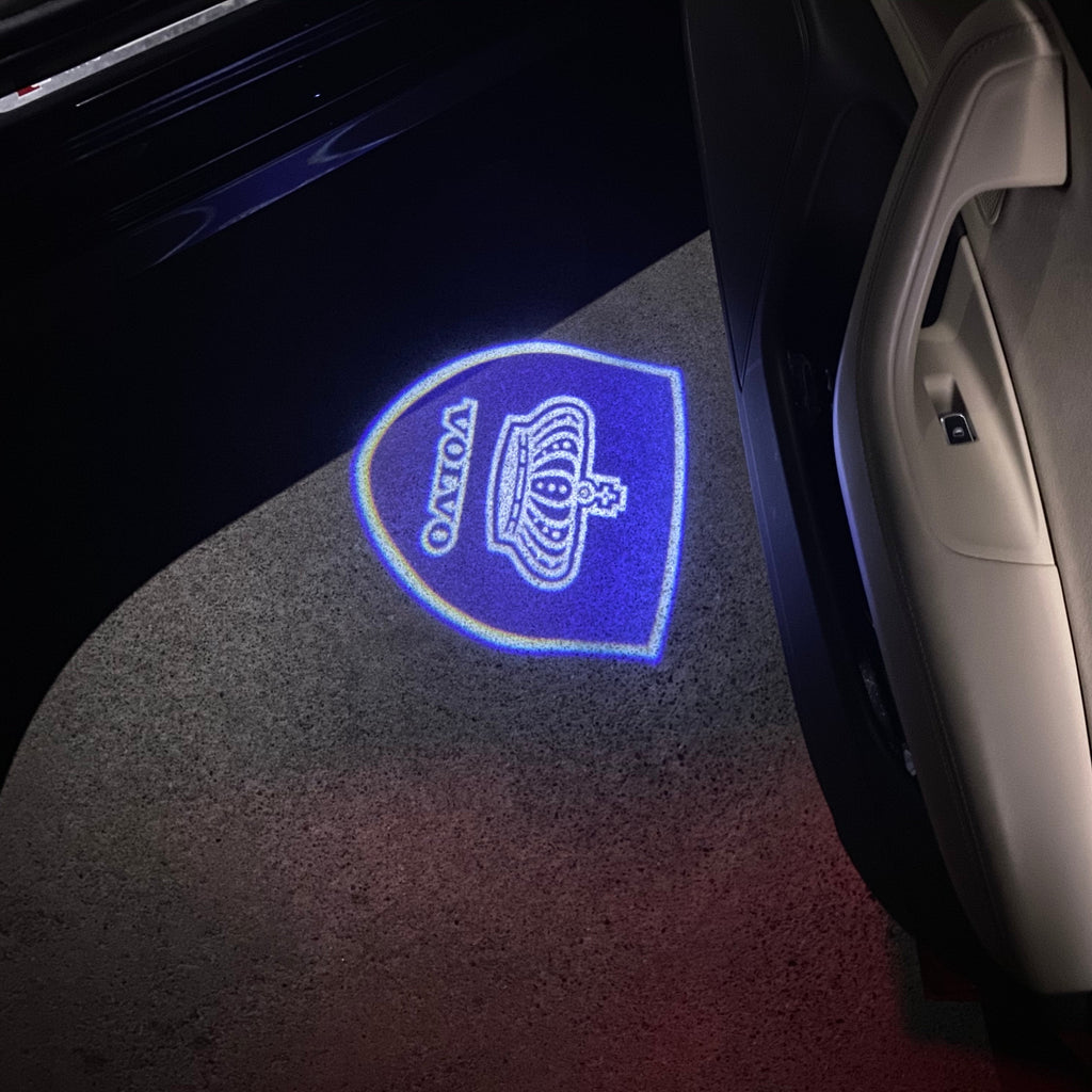 فولفو LOGO PROJECROTR أضواء Nr.86 (كمية 1 = 2 شعار فيلم / 2 أضواء الباب)