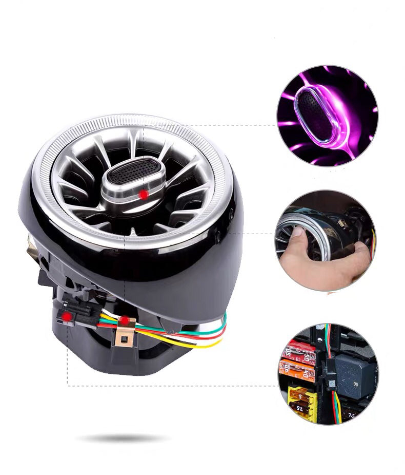 64-color ambient light Central control atmosphere light Turbine outlet For Mercedes-Benz