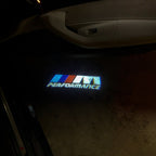 BMW M PERFORMANCE  LOGO PROJECTOT LIGHTS Nr.10 (quantity 1 = 1 sets/2 door lights)