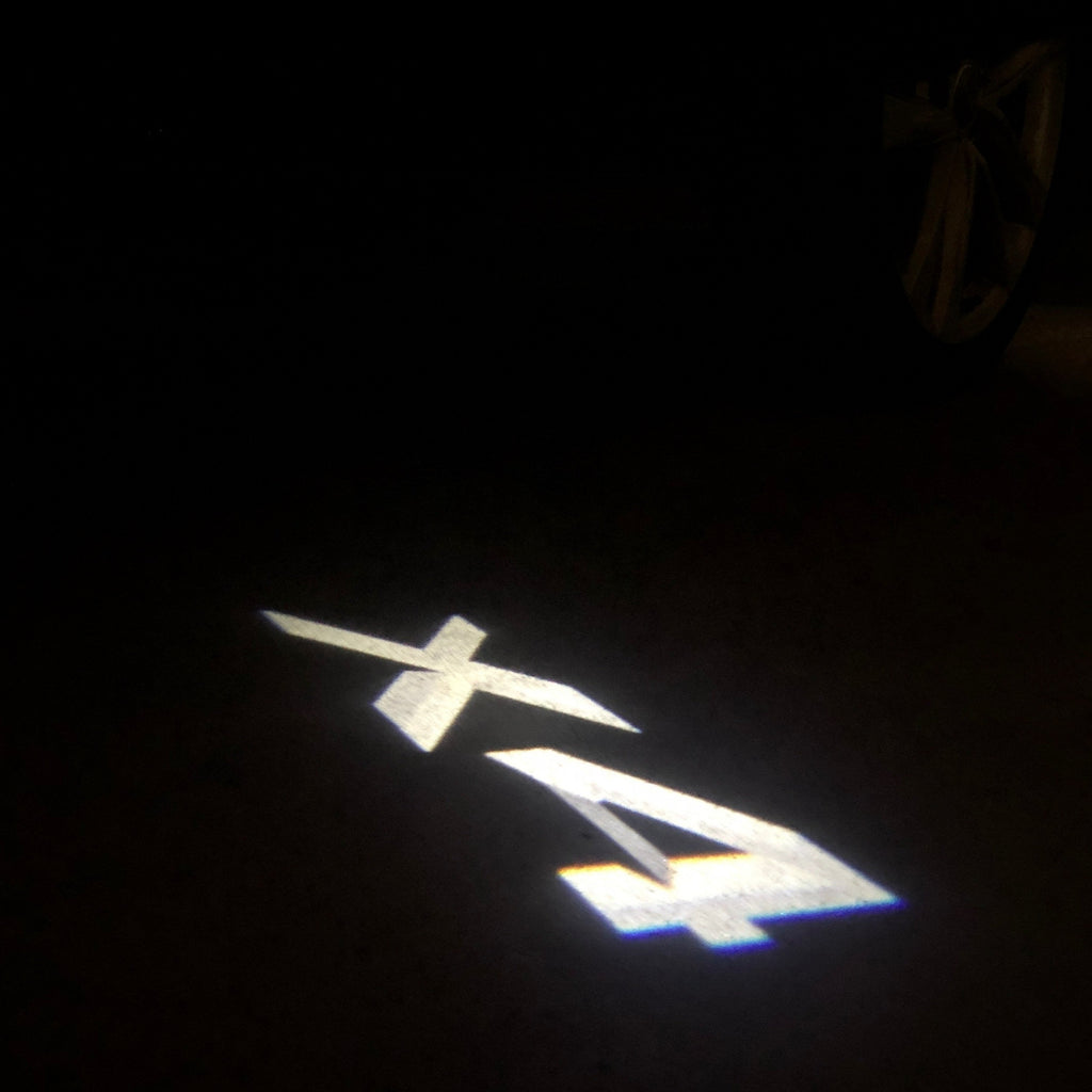 BMW X4 LOGO PROJECTOR LIGHTS Nr.26 (الكمية 1 = 1 مجموعة / 2 أضواء باب)