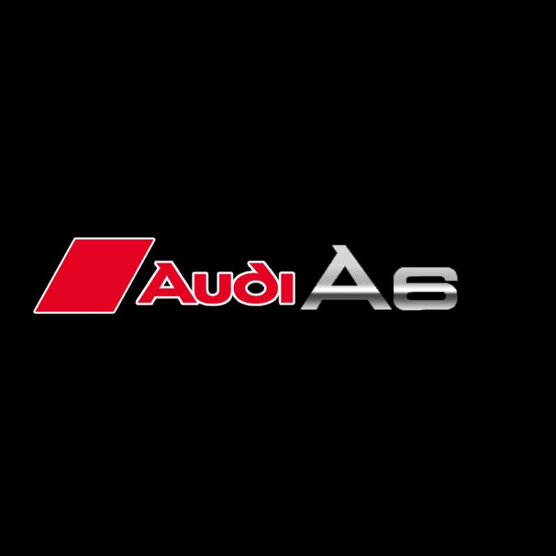 AUDI LOGO PROJECTOT LIGHTS Nr.40 (الكمية 1 = 2 شعار الأفلام / 2 أضواء الباب)