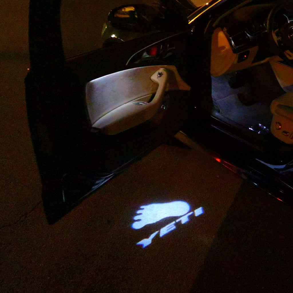 SKODA LOGO PROJECTOT LIGHTS Nr.71 (الكمية 1 = 2 شعار فيلم / 2 أضواء الباب)