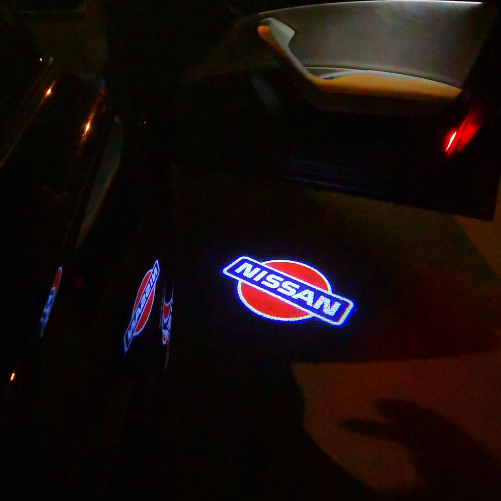 NISSAN PROJECTOT LIGHTS Nr.14(quantity 1 = 2 Logo Films /2 door lights）