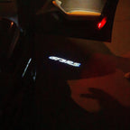 بورشه الأصلي LOGO PROJECTOT أضواء Nr.03 (كمية 1 = 2 شعار فيلم / 2 أضواء الباب)