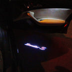PORSCHE Boxster S LOGO PROJECTOT LIGHTS Nr.17 (الكمية 1 = 2 شعار فيلم / 2 أضواء باب)