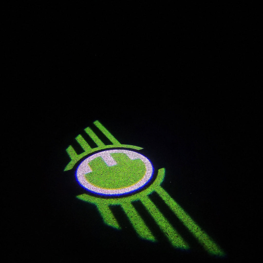 MINI ELECTRIC LOGO PROJECROTR LIGHTS Nr.101 (quantity  1 =  2 Logo Film /  2 door lights)