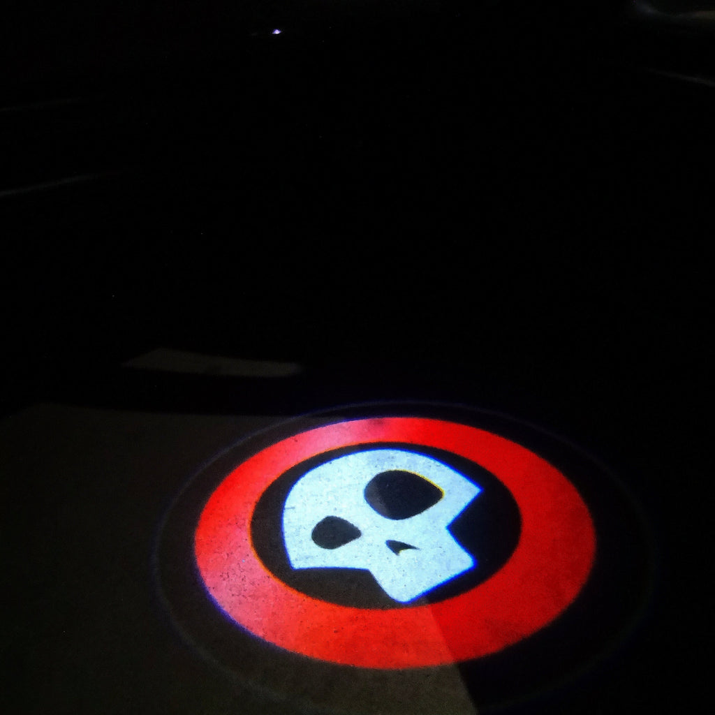 MINI ORIGINAL LOGO PROJECROTR LIGHTS Nr.12 (quantity  1 =  2 Logo Film /  2 door lights)