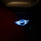 MINI ORIGINAL LOGO PROJECROTR LIGHTS Nr.06 (quantity  1 =  2 Logo Film /  2 door lights)