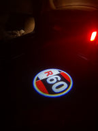 MINI R 60 LOGO PROJECROTR LIGHTS Nr.73 (quantity  1 =  2 Logo Film /  2 door lights)