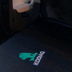 SKODA KODIAQ LOGO PROJECTOT LIGHTS Nr.76 (quantity  1 =  2 Logo Film /  2 door lights)