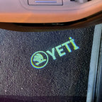 SKODA YETI LOGO LIGHTS Nr.111 (كمية 1 = 2 لوغو فيلم / 2 بواسطة الأضواء)