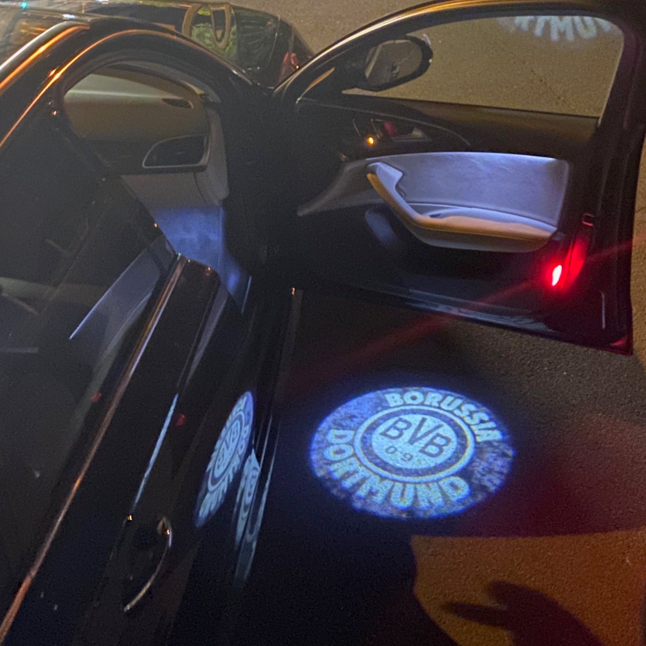 BVB DORTMUND Football CLUB Logo Nr.235 (الكمية 1 = 2 فيلم شعار / 2 مصباح باب