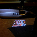 أضواء جهاز عرض شعار AUDI رقم 37 (الكمية 1 = 2 فيلم شعار / 2 مصباح باب)