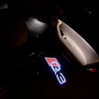 AUDI LOGO PROJECTOT LIGHTS Nr.80 (الكمية 1 = 2 شعار الأفلام / 2 أضواء الباب)