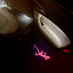 AUDI كواترو GECKO LOGO PROJECROTR أضواء Nr.66 (الكمية 1 = 2 شعار الأفلام / 2 أضواء الباب)