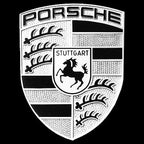 LOGO PROJECTOR LIGHTS PORSCHE Nr.06 (الكمية 1 = 2 شعار فيلم / 2 أضواء باب)
