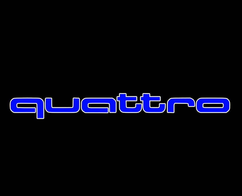 أضواء جهاز عرض شعار AUDI رقم 97 (الكمية 1 = 2 فيلم شعار / 2 مصباح باب)