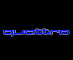 أضواء جهاز عرض شعار AUDI رقم 97 (الكمية 1 = 2 فيلم شعار / 2 مصباح باب)