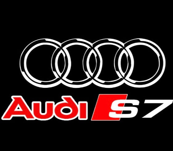 أضواء جهاز عرض شعار AUDI رقم 37 (الكمية 1 = 2 فيلم شعار / 2 مصباح باب)