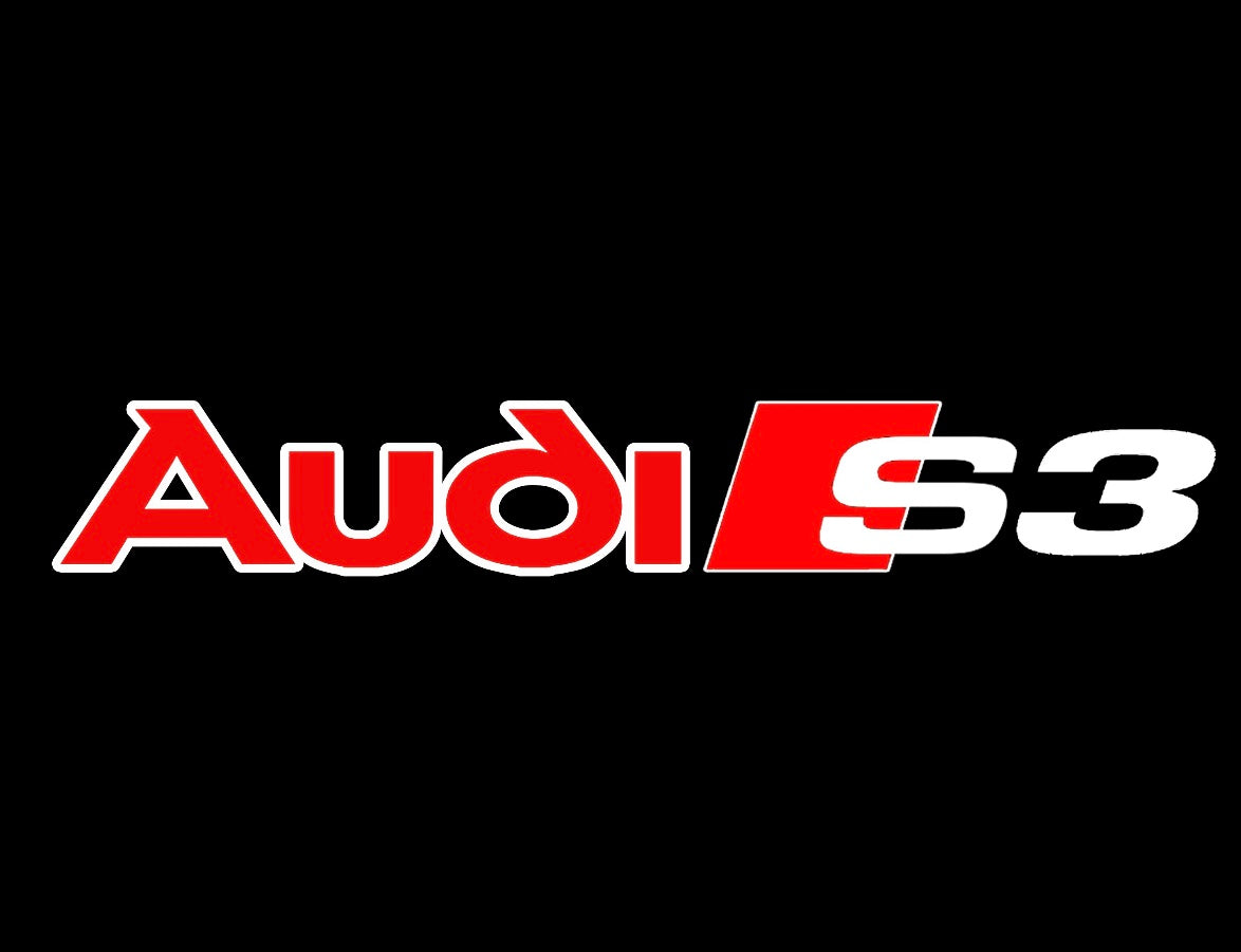 أضواء جهاز عرض شعار AUDI رقم 87 (الكمية 1 = 2 فيلم شعار / 2 مصباح باب)