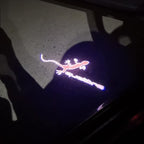 AUDI كواترو GECKO LOGO PROJECTOT أضواء Nr.61 (الكمية 1 = 2 شعار الأفلام / 2 أضواء الباب)