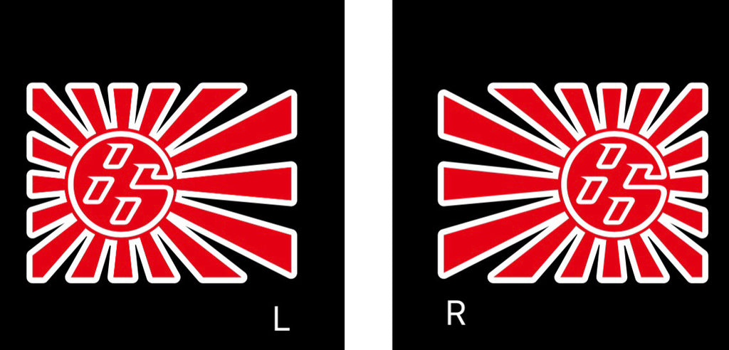 TOYOTA  GT86 LOGO PROJECROTR LIGHTS Nr.05 Logo ( quantity 1 = 1 sets/2 door lights)