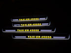 التعاون مع شركة سيارات الأجرة ، لوحة أبلى متحركة LED وأضواء أبواب شعار لسيارات mercedes benz E KLASSES