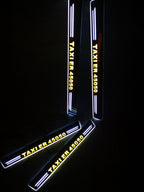 التعاون مع شركة سيارات الأجرة ، لوحة أبلى متحركة LED وأضواء أبواب شعار لسيارات mercedes benz E KLASSES