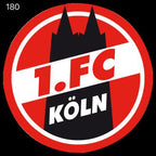 köln Football CLUB Logo Nr.258 (الكمية 1 = 2 فيلم شعار / 2 أضواء باب）