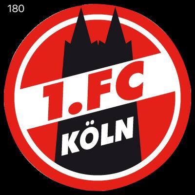 köln Football CLUB Logo Nr.258 (الكمية 1 = 2 فيلم شعار / 2 أضواء باب）