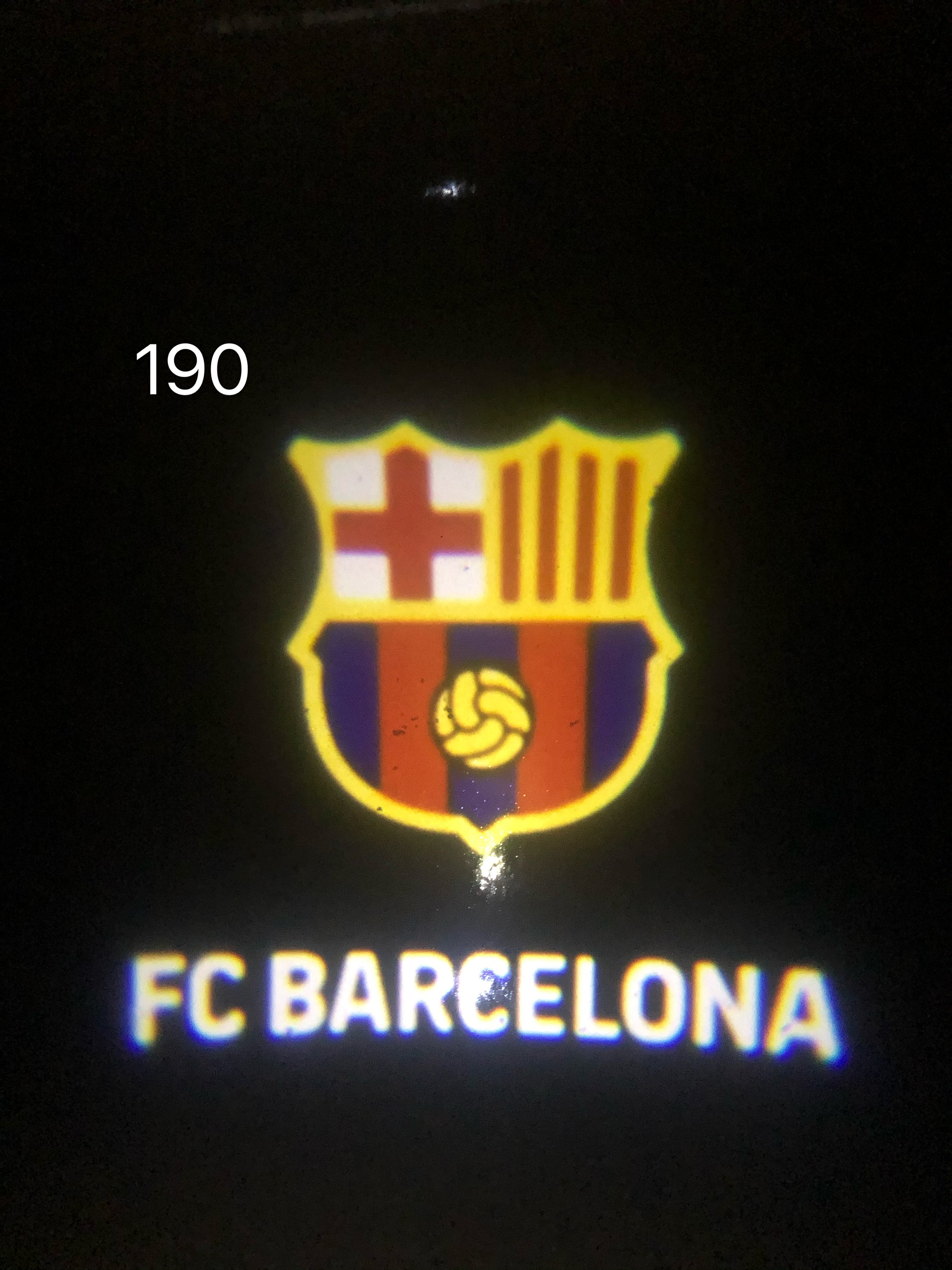 FC BARCOONA Logo Nr.250 (الكمية 1 = 2 Logo Films /2 Los lights)