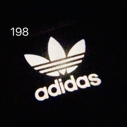 ADIDAS Logo door lights Nr.247 (quantity 1 = 1 sets/2 door lights) Collaboration Series LOGO