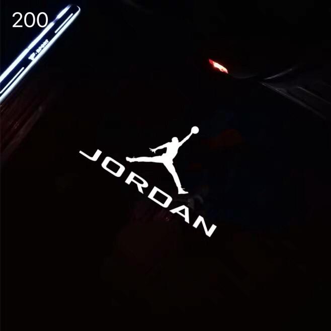 JORDAN Logo door lights Nr.244 (quantity 1 = 1 sets/2 door lights) Collaboration Series