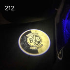 BVB DORTMUND Football CLUB Logo Nr.233 (الكمية 1 = 2 فيلم شعار / 2 مصباح باب