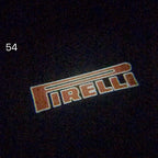 فولكس واجن الباب أضواء PIRELLI الشعار رقم 27 (الكمية 1 = 2 شعار الأفلام / 2 من قبل الأضواء)