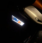 SKODA VRS LOGO PROJECTOT LIGHTS Nr.32 (quantity  1 =  2 Logo Film /  2 door lights)