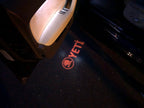 SKODA YETI LOGO LIGHTS Nr.58 (الكمية 1 = 2 شعار فيلم / 2 أضواء الباب)