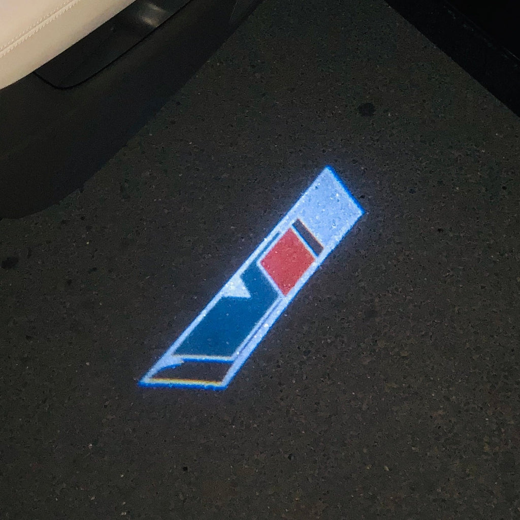 SKODA VRS LOGO PROJECTOT LIGHTS Nr.32 (quantity  1 =  2 Logo Film /  2 door lights)