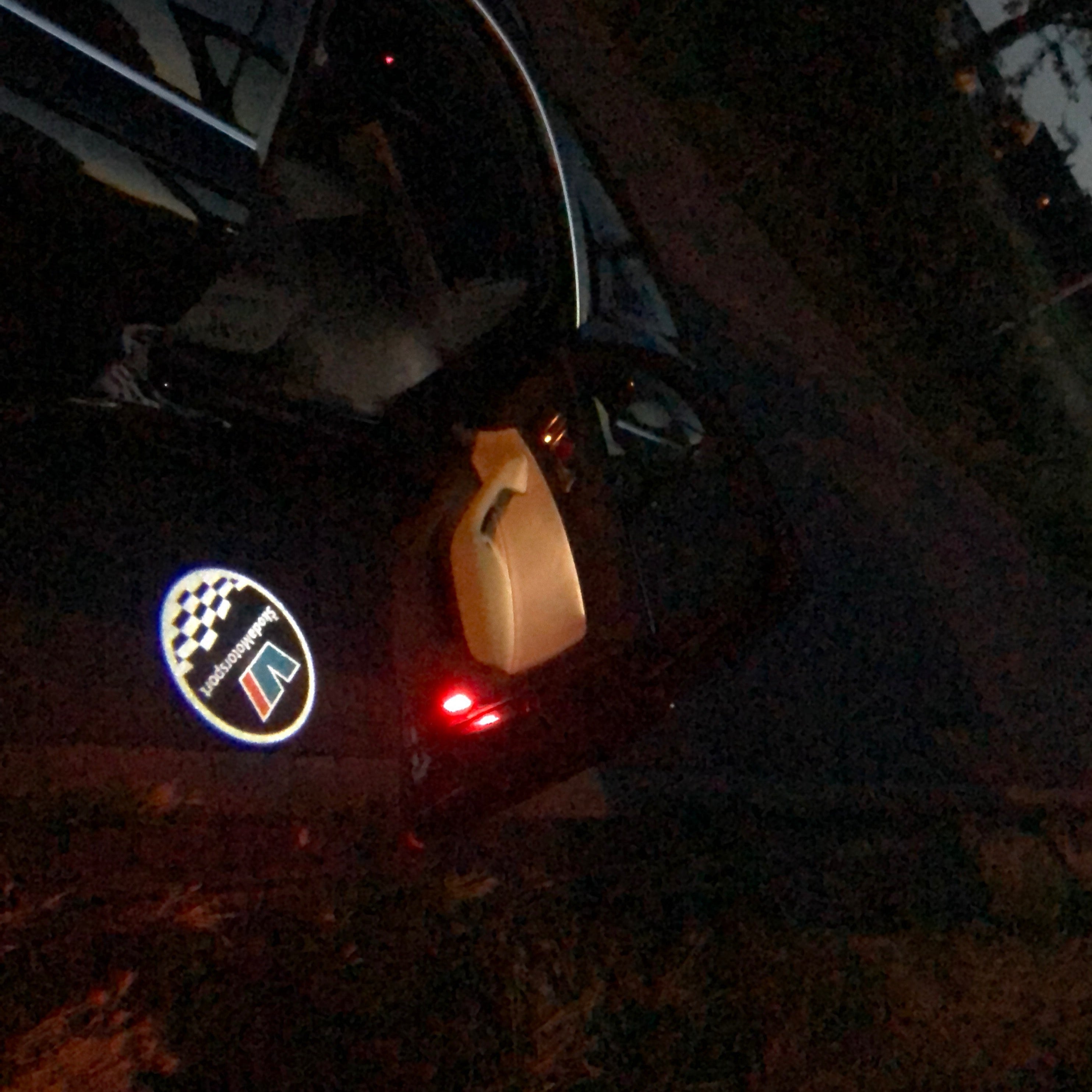 SKODA LOGO PROJECTOT أضواء Nr.73 (الكمية 1 = 2 شعار فيلم / 2 أضواء الباب)